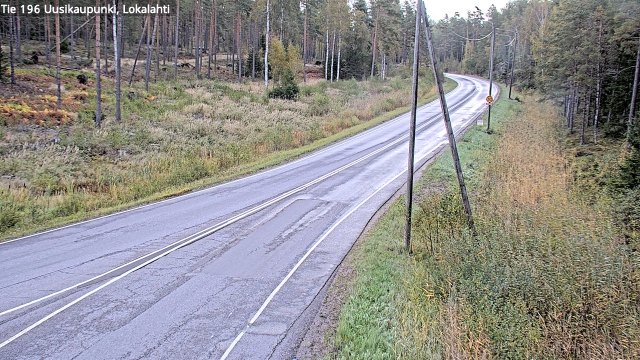 Kelikamerat Kuva Tie 196 Uusikaupunki, Lokalahti, Uusikaupunki, Varsinais-Suomi