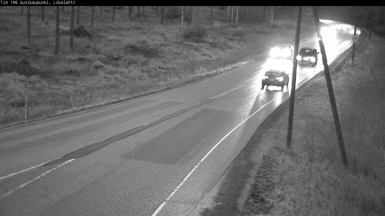 Weather Camera Image Road 196 Uusikaupunki, Lokalahti, Uusikaupunki, Varsinais-Suomi
