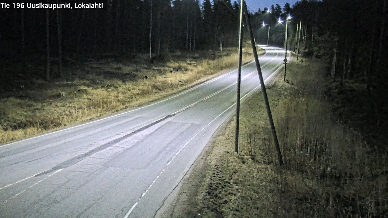 Kelikamerat Kuva Tie 196 Uusikaupunki, Lokalahti, Uusikaupunki, Varsinais-Suomi