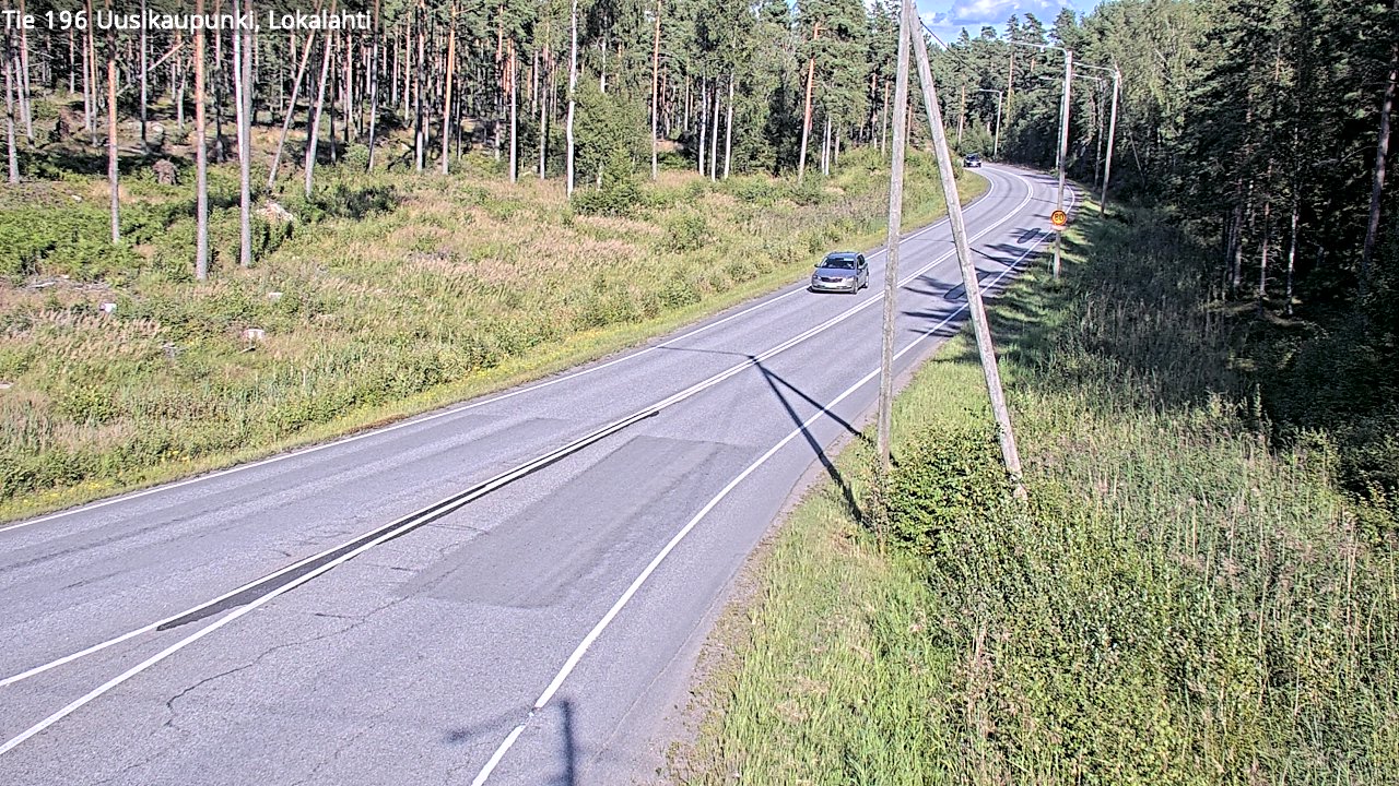 Kelikamerat Kuva Tie 196 Uusikaupunki, Lokalahti, Uusikaupunki, Varsinais-Suomi