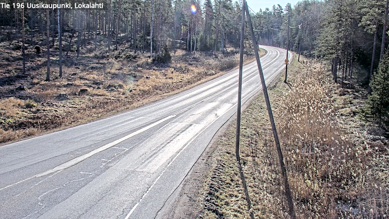 Kelikamerat Kuva Tie 196 Uusikaupunki, Lokalahti, Uusikaupunki, Varsinais-Suomi