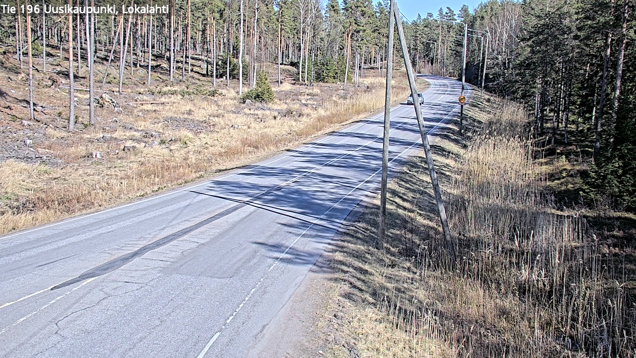 Kelikamerat Kuva Tie 196 Uusikaupunki, Lokalahti, Uusikaupunki, Varsinais-Suomi