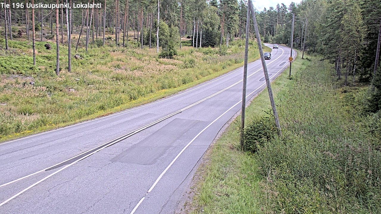 Kelikamerat Kuva Tie 196 Uusikaupunki, Lokalahti, Uusikaupunki, Varsinais-Suomi
