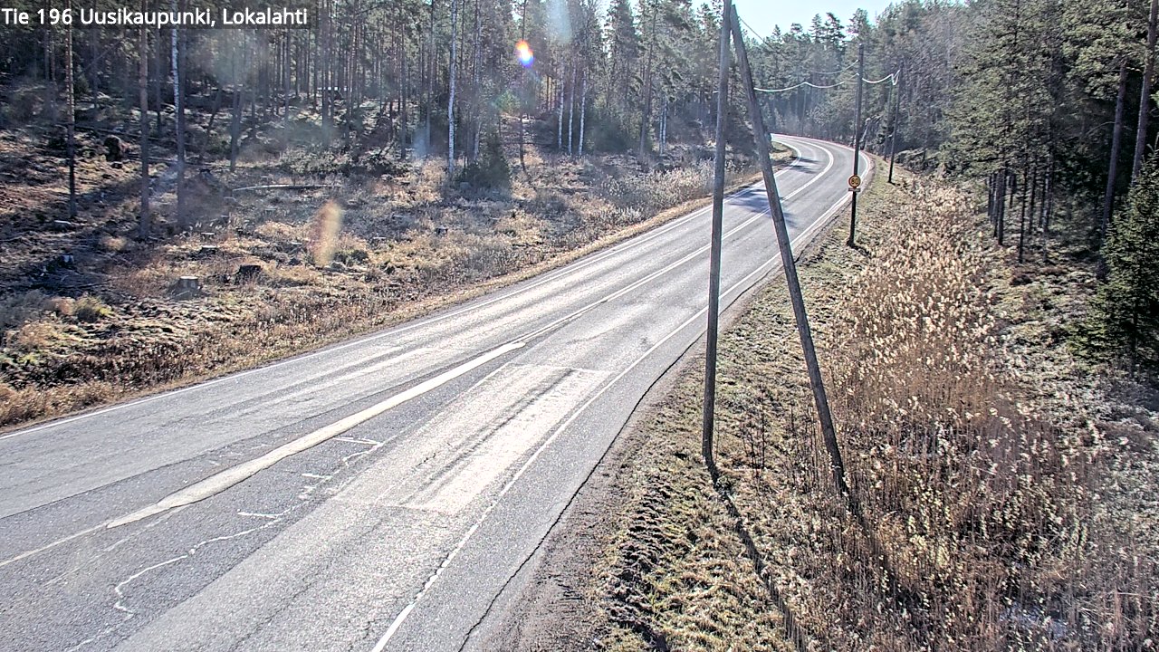 Kelikamerat Kuva Tie 196 Uusikaupunki, Lokalahti, Uusikaupunki, Varsinais-Suomi