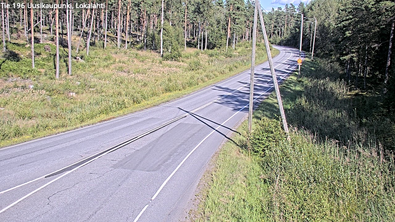 Kelikamerat Kuva Tie 196 Uusikaupunki, Lokalahti, Uusikaupunki, Varsinais-Suomi
