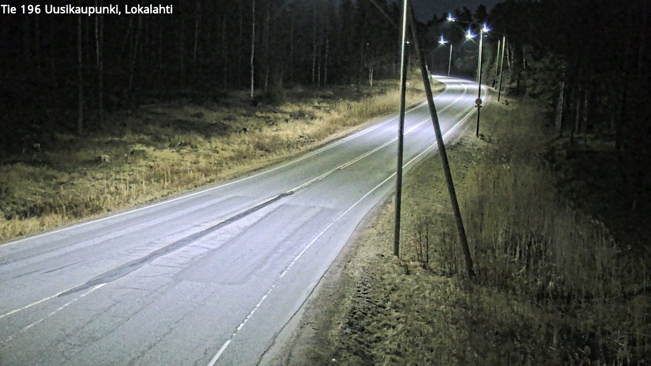 Kelikamerat Kuva Tie 196 Uusikaupunki, Lokalahti, Uusikaupunki, Varsinais-Suomi