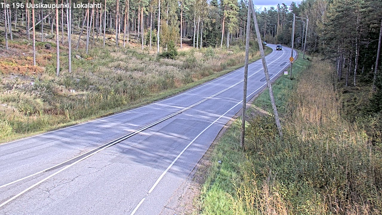Kelikamerat Kuva Tie 196 Uusikaupunki, Lokalahti, Uusikaupunki, Varsinais-Suomi