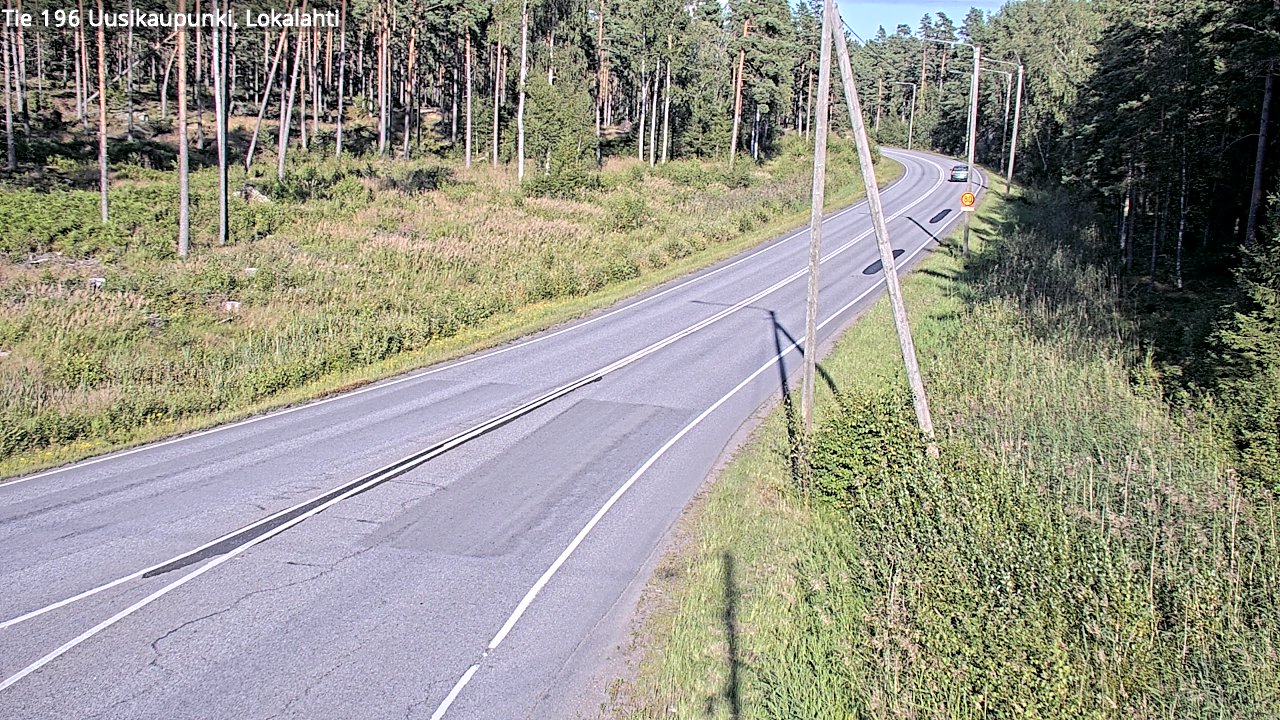 Kelikamerat Kuva Tie 196 Uusikaupunki, Lokalahti, Uusikaupunki, Varsinais-Suomi
