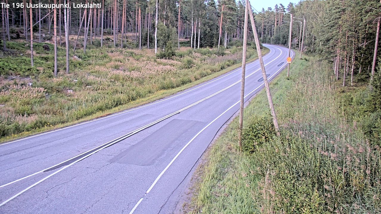 Kelikamerat Kuva Tie 196 Uusikaupunki, Lokalahti, Uusikaupunki, Varsinais-Suomi