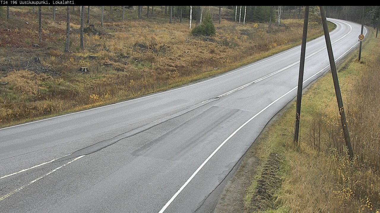 Kelikamerat Kuva Tie 196 Uusikaupunki, Lokalahti, Uusikaupunki, Varsinais-Suomi