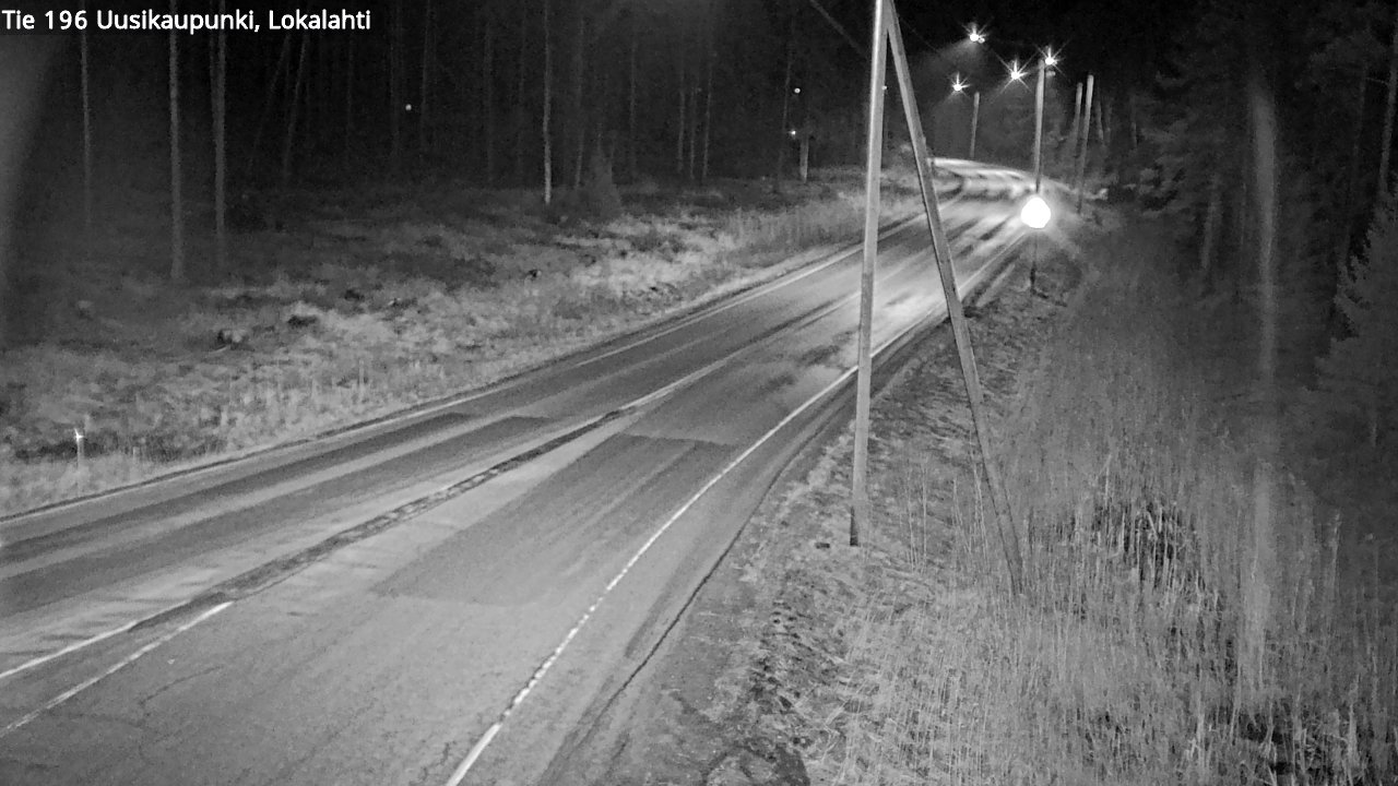 Kelikamerat Kuva Tie 196 Uusikaupunki, Lokalahti, Uusikaupunki, Varsinais-Suomi