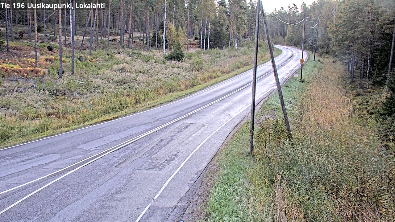 Kelikamerat Kuva Tie 196 Uusikaupunki, Lokalahti, Uusikaupunki, Varsinais-Suomi