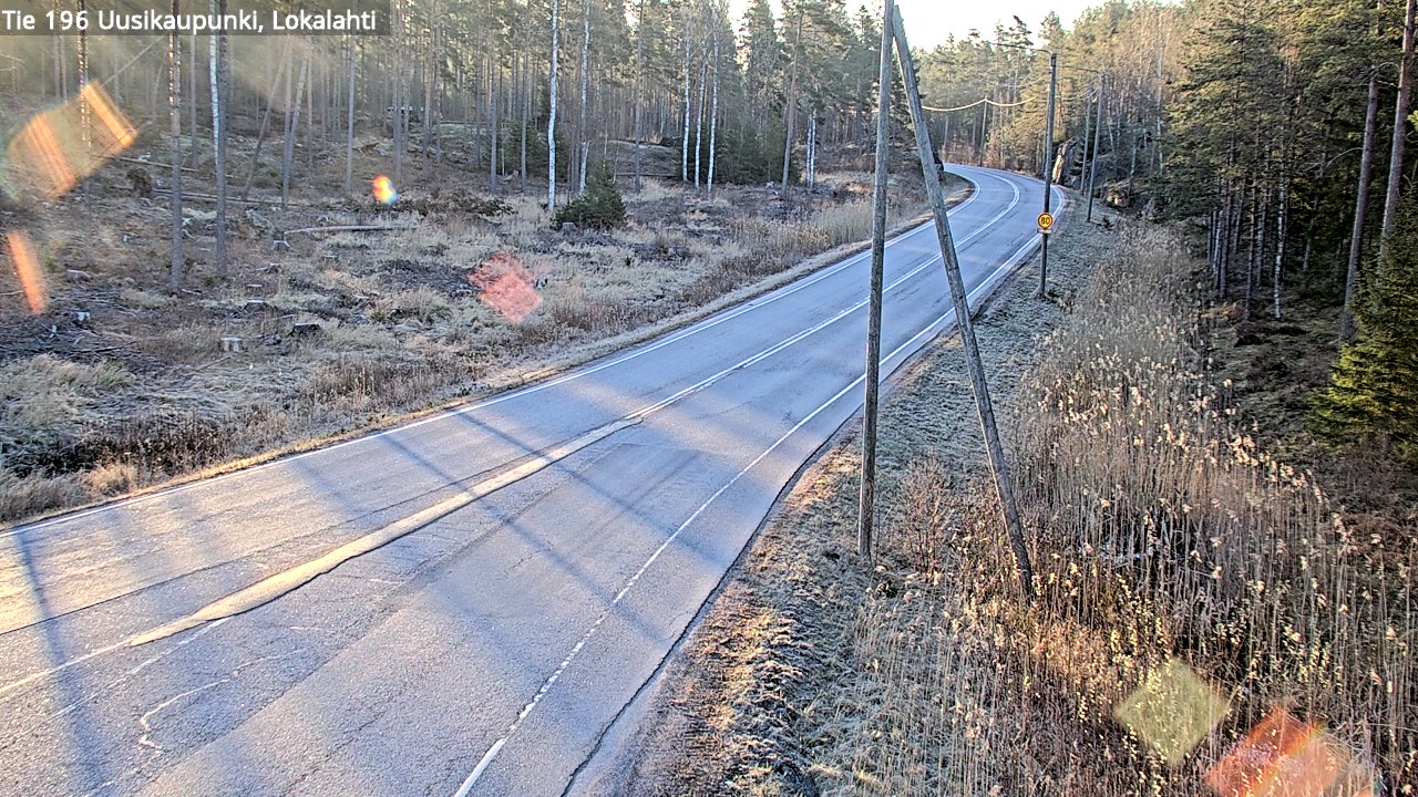 Kelikamerat Kuva Tie 196 Uusikaupunki, Lokalahti, Uusikaupunki, Varsinais-Suomi