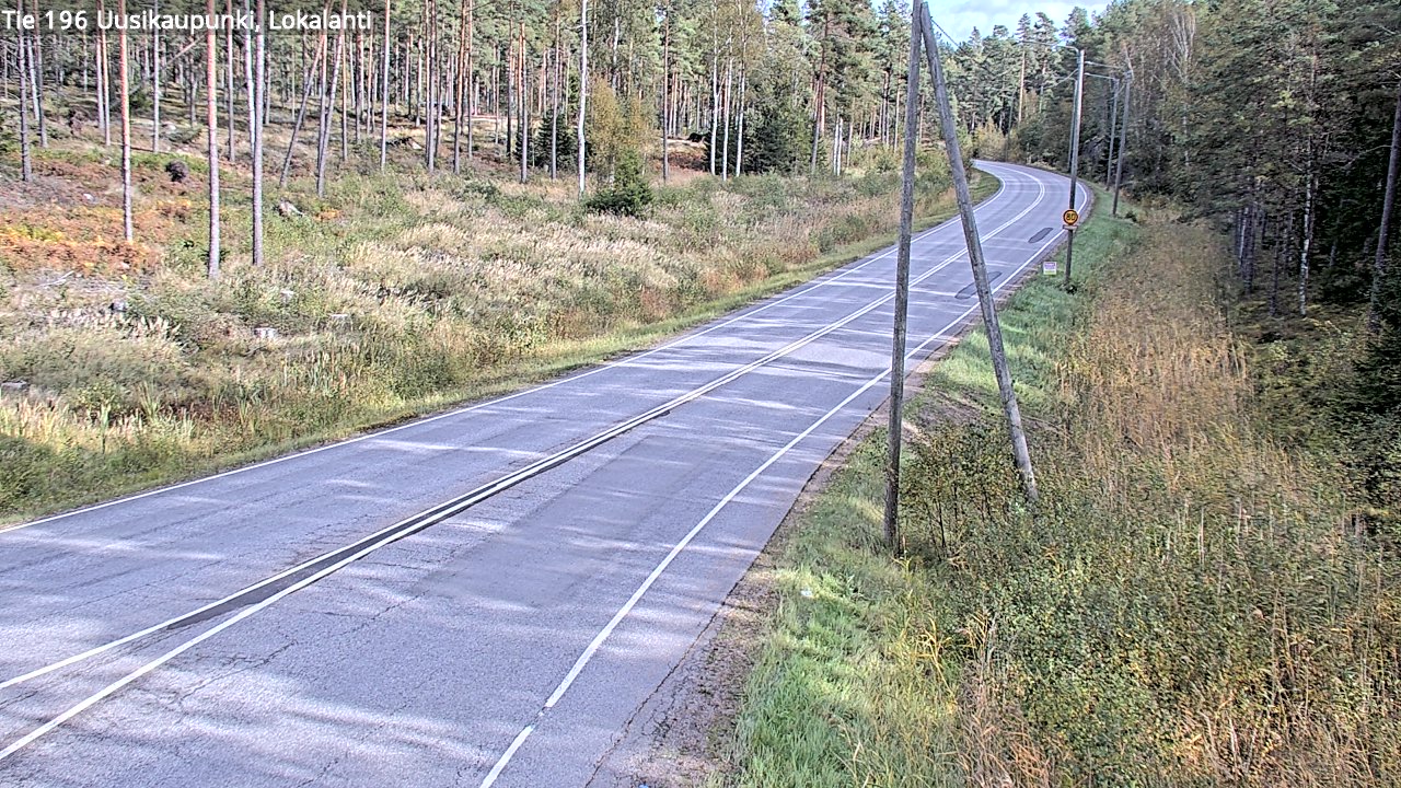 Kelikamerat Kuva Tie 196 Uusikaupunki, Lokalahti, Uusikaupunki, Varsinais-Suomi