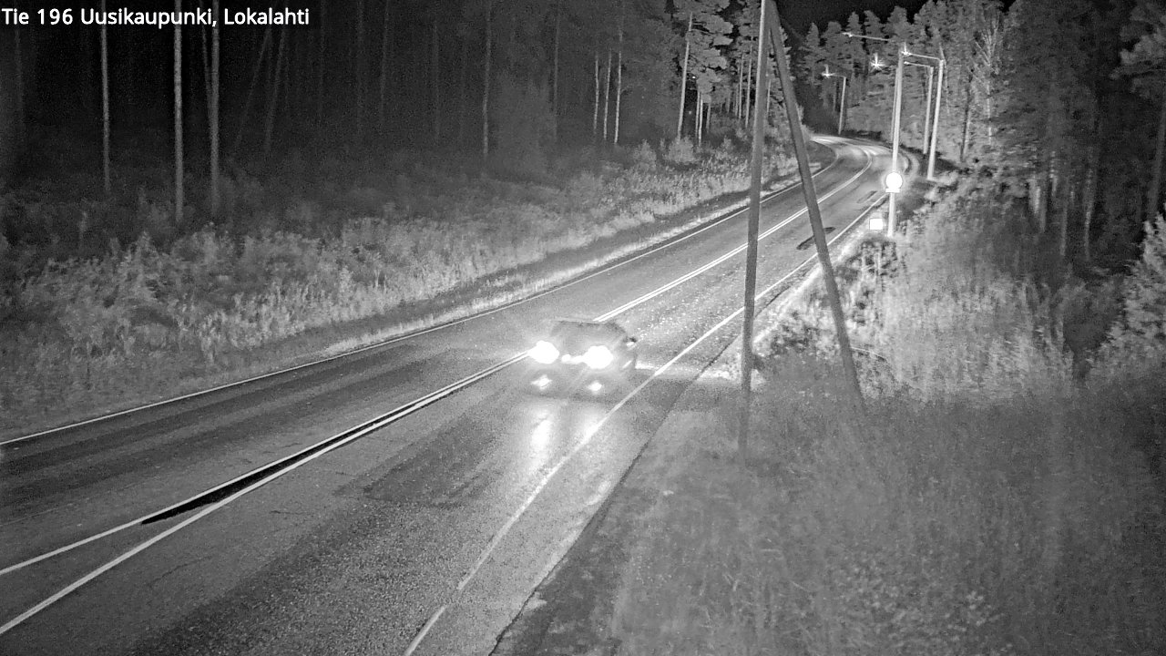 Kelikamerat Kuva Tie 196 Uusikaupunki, Lokalahti, Uusikaupunki, Varsinais-Suomi