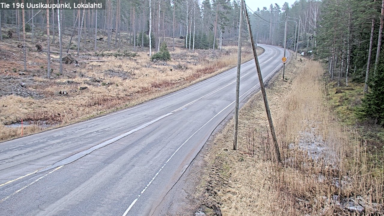 Kelikamerat Kuva Tie 196 Uusikaupunki, Lokalahti, Uusikaupunki, Varsinais-Suomi