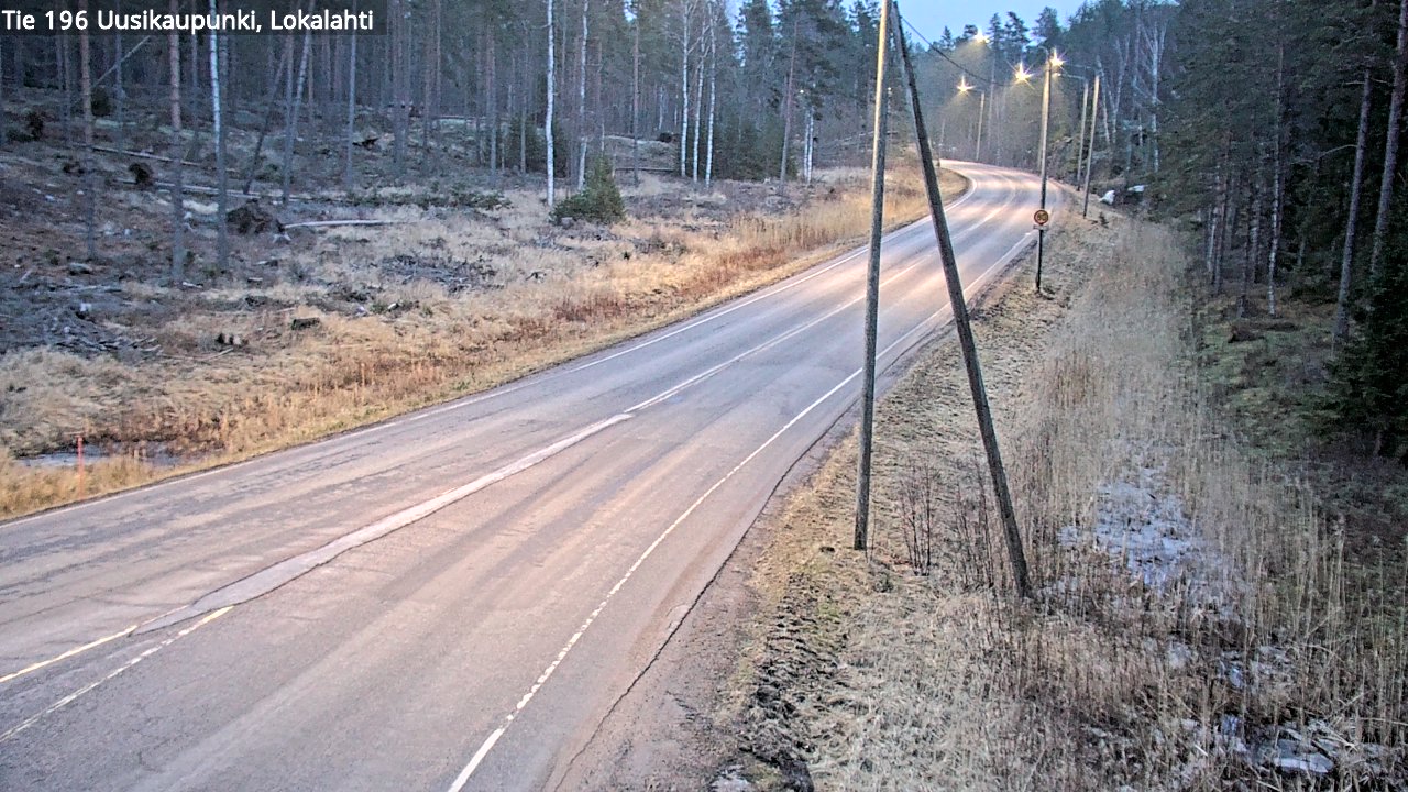 Kelikamerat Kuva Tie 196 Uusikaupunki, Lokalahti, Uusikaupunki, Varsinais-Suomi