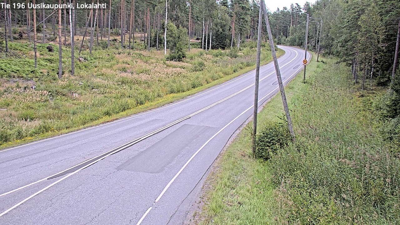 Kelikamerat Kuva Tie 196 Uusikaupunki, Lokalahti, Uusikaupunki, Varsinais-Suomi