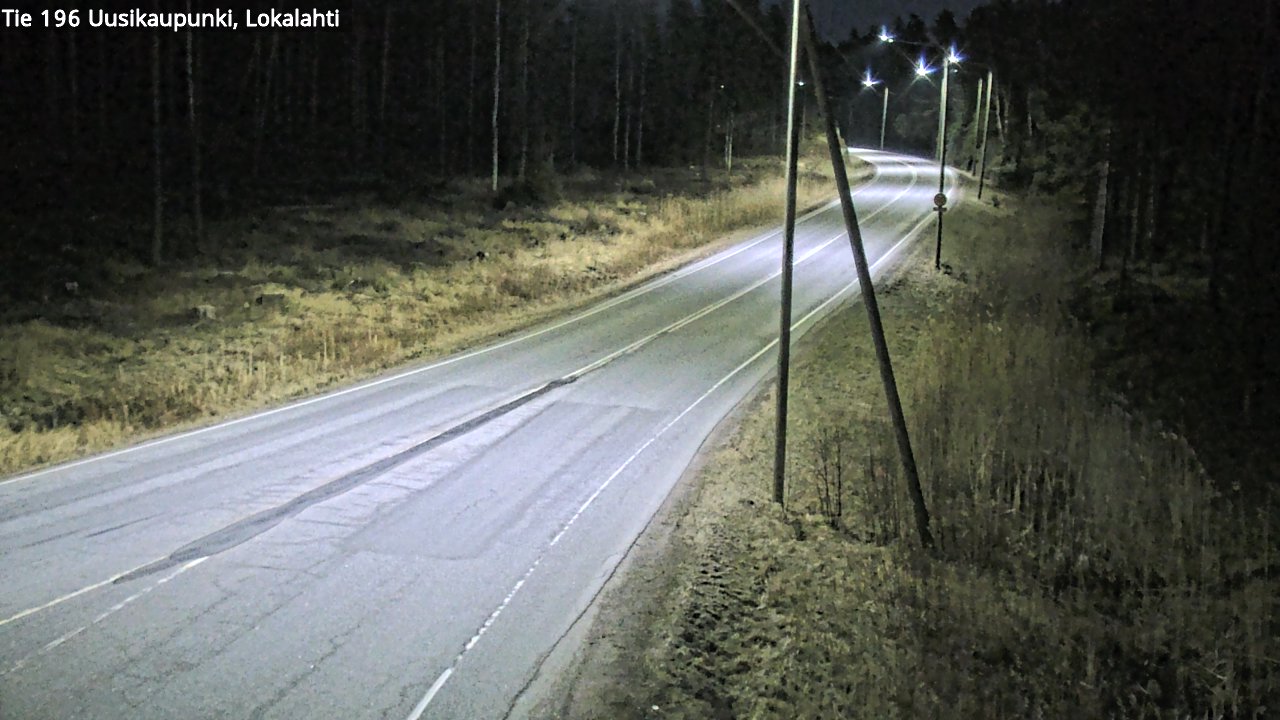 Kelikamerat Kuva Tie 196 Uusikaupunki, Lokalahti, Uusikaupunki, Varsinais-Suomi