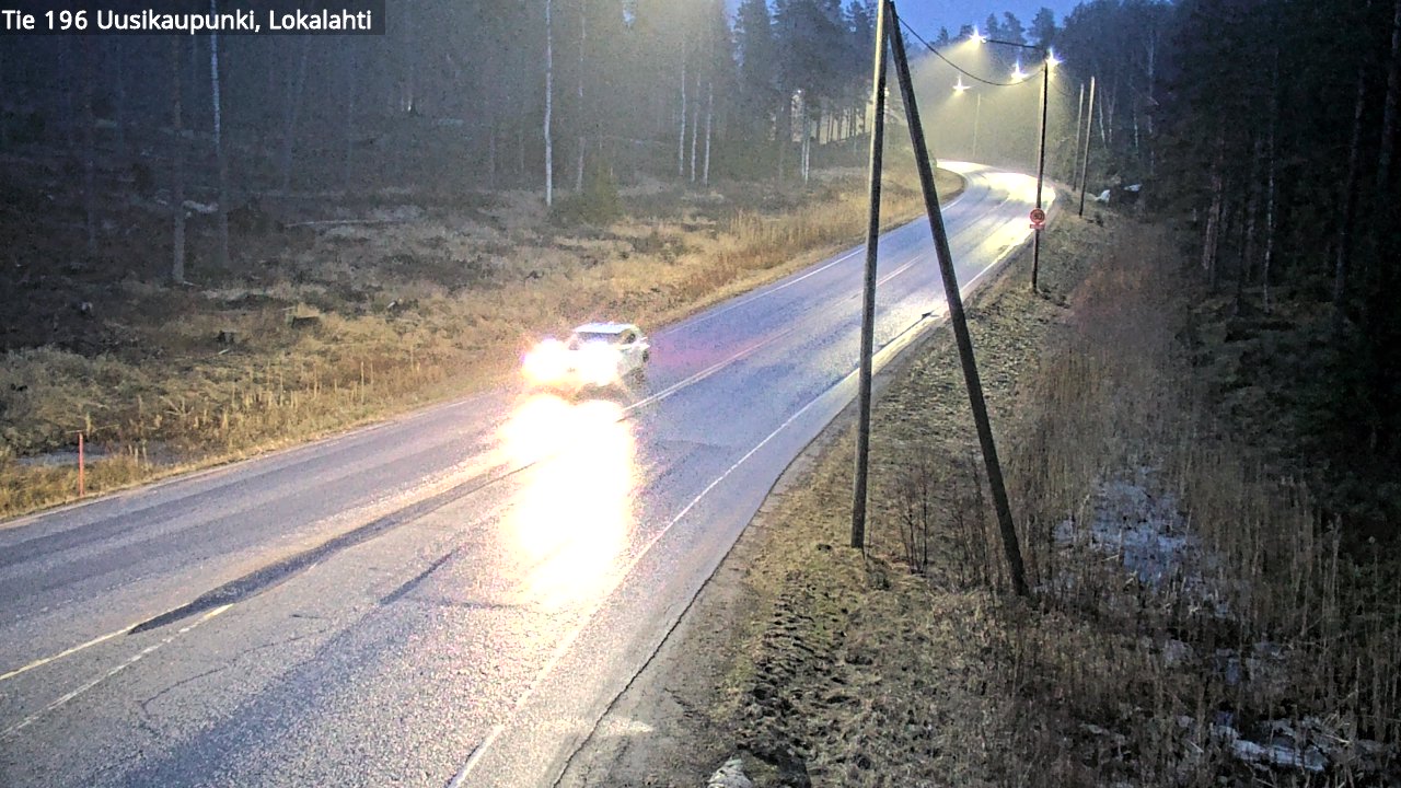 Kelikamerat Kuva Tie 196 Uusikaupunki, Lokalahti, Uusikaupunki, Varsinais-Suomi