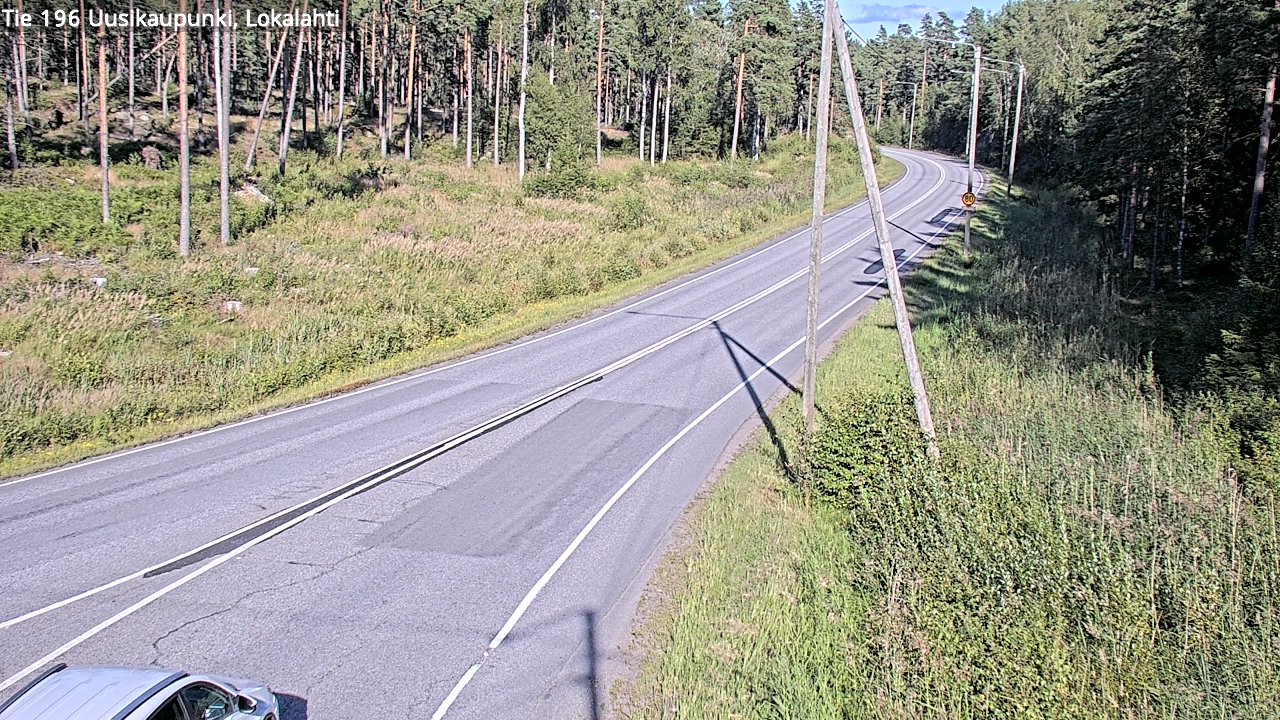 Kelikamerat Kuva Tie 196 Uusikaupunki, Lokalahti, Uusikaupunki, Varsinais-Suomi