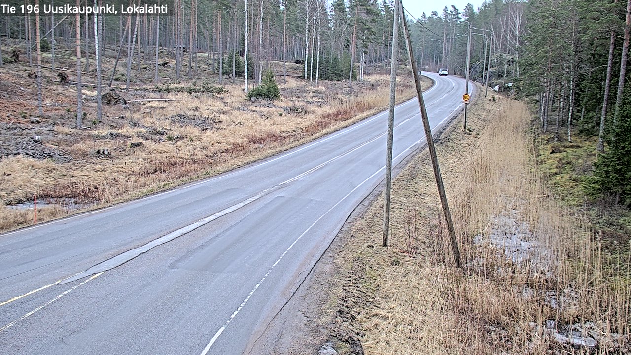 Kelikamerat Kuva Tie 196 Uusikaupunki, Lokalahti, Uusikaupunki, Varsinais-Suomi