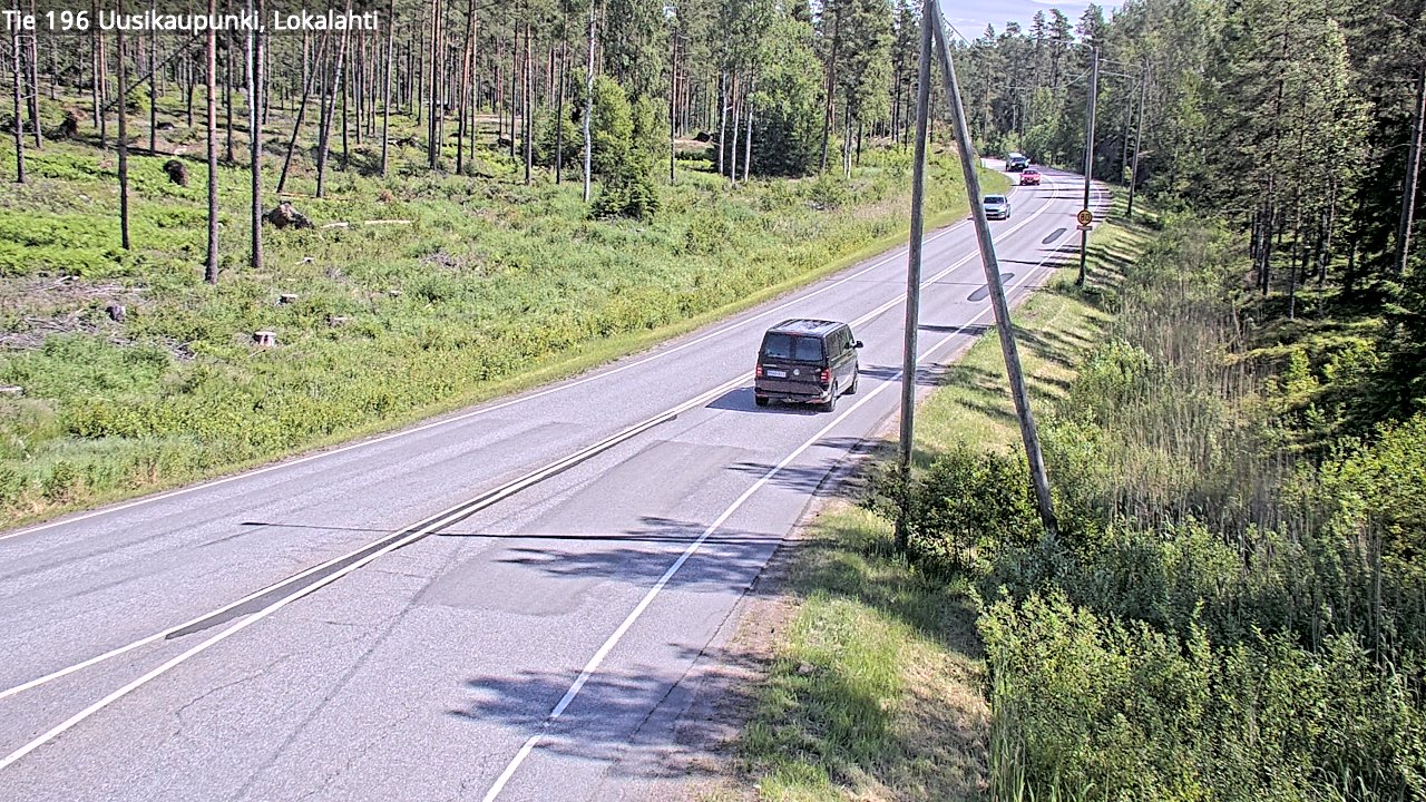 Kelikamerat Kuva Tie 196 Uusikaupunki, Lokalahti, Uusikaupunki, Varsinais-Suomi