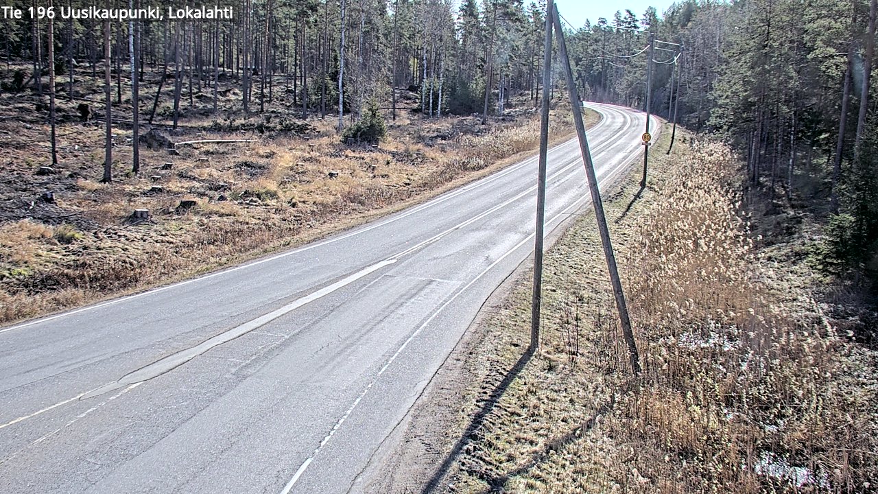 Kelikamerat Kuva Tie 196 Uusikaupunki, Lokalahti, Uusikaupunki, Varsinais-Suomi