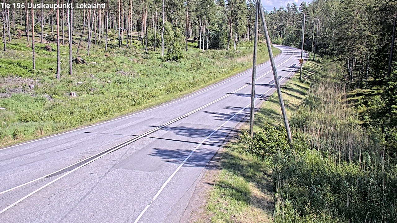 Kelikamerat Kuva Tie 196 Uusikaupunki, Lokalahti, Uusikaupunki, Varsinais-Suomi