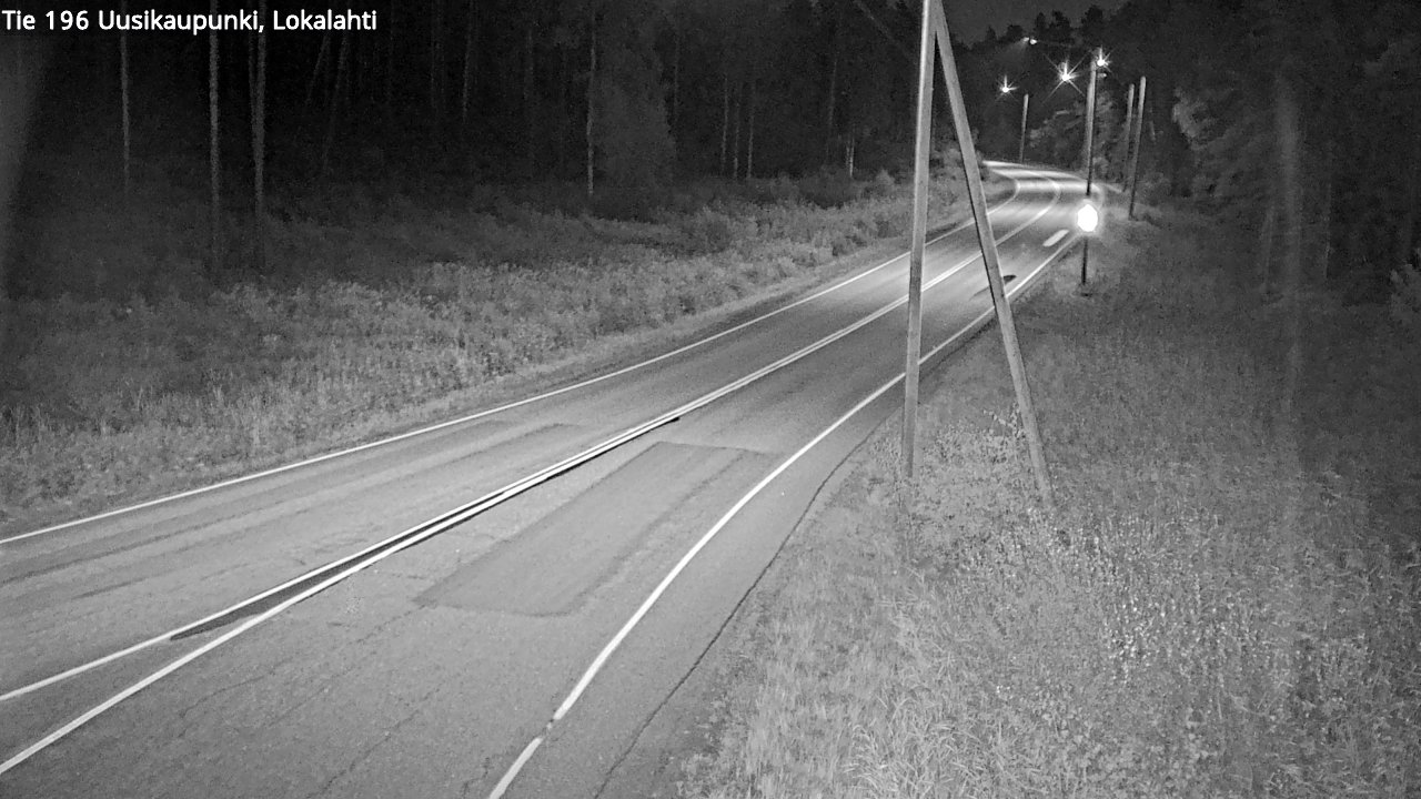 Kelikamerat Kuva Tie 196 Uusikaupunki, Lokalahti, Uusikaupunki, Varsinais-Suomi