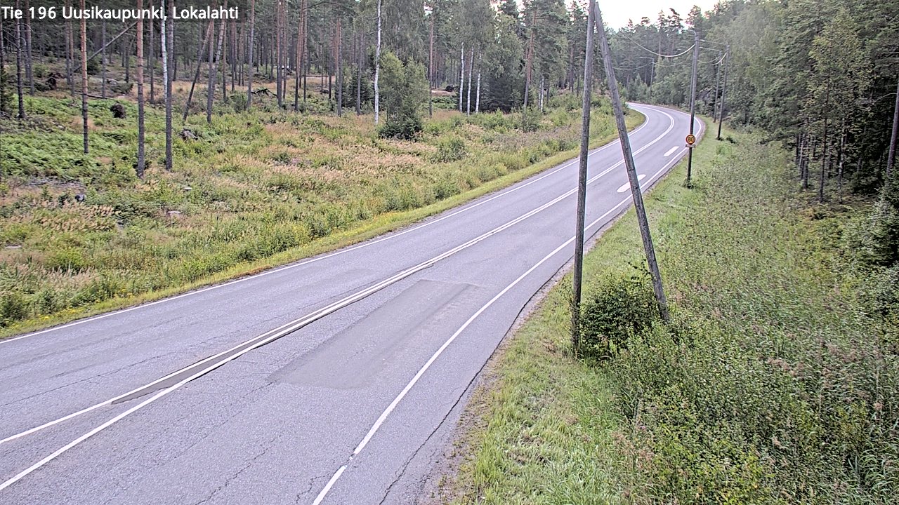 Kelikamerat Kuva Tie 196 Uusikaupunki, Lokalahti, Uusikaupunki, Varsinais-Suomi