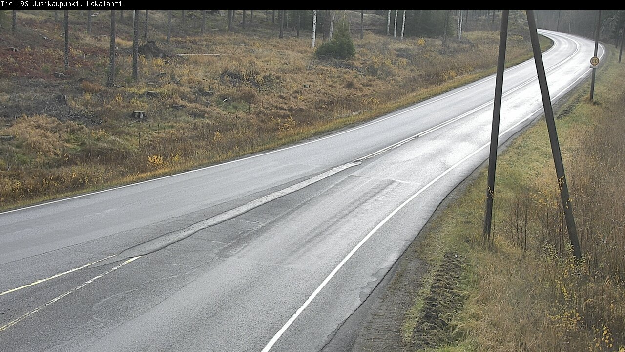 Kelikamerat Kuva Tie 196 Uusikaupunki, Lokalahti, Uusikaupunki, Varsinais-Suomi