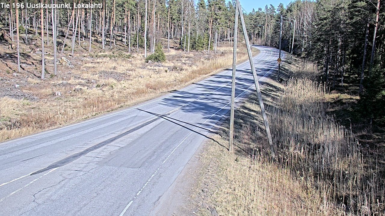 Kelikamerat Kuva Tie 196 Uusikaupunki, Lokalahti, Uusikaupunki, Varsinais-Suomi