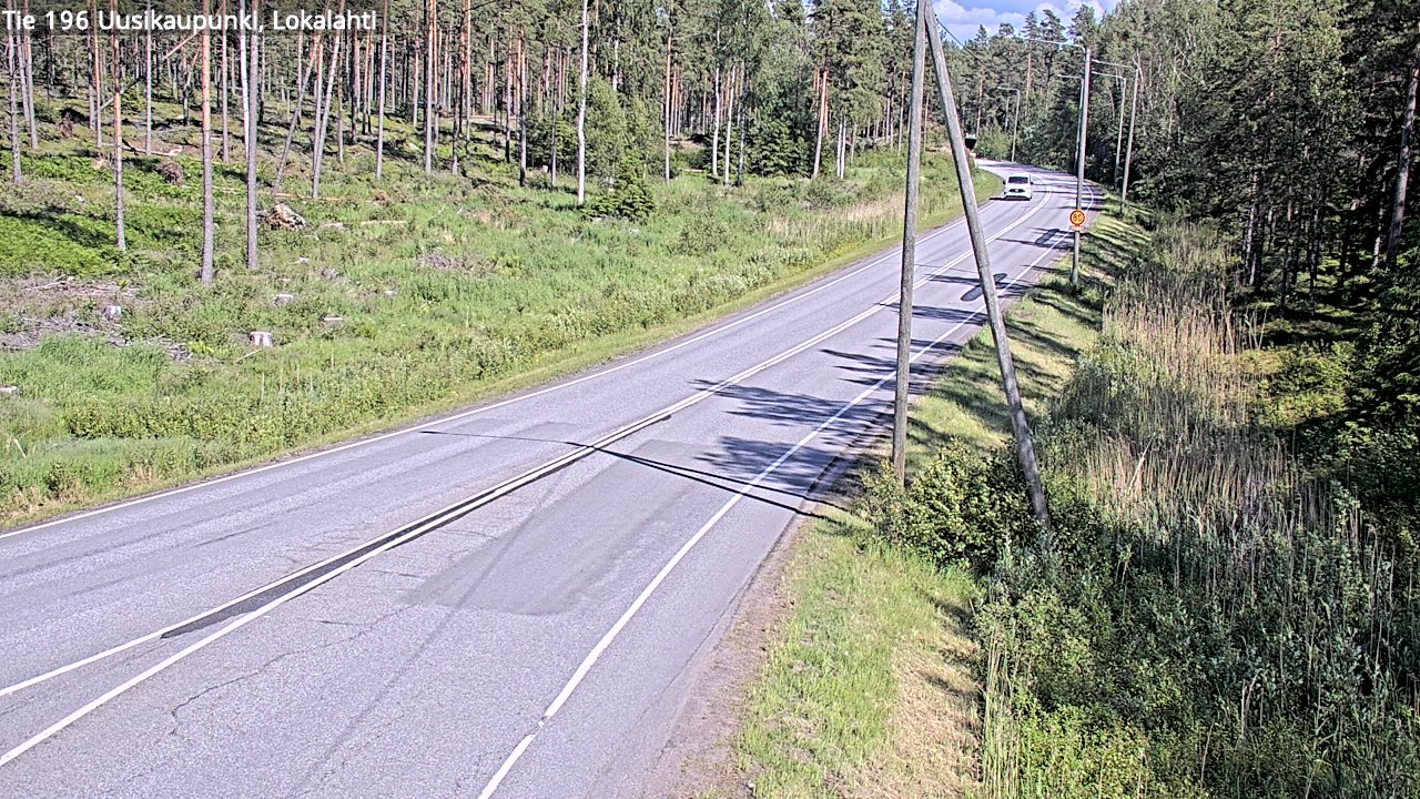 Kelikamerat Kuva Tie 196 Uusikaupunki, Lokalahti, Uusikaupunki, Varsinais-Suomi