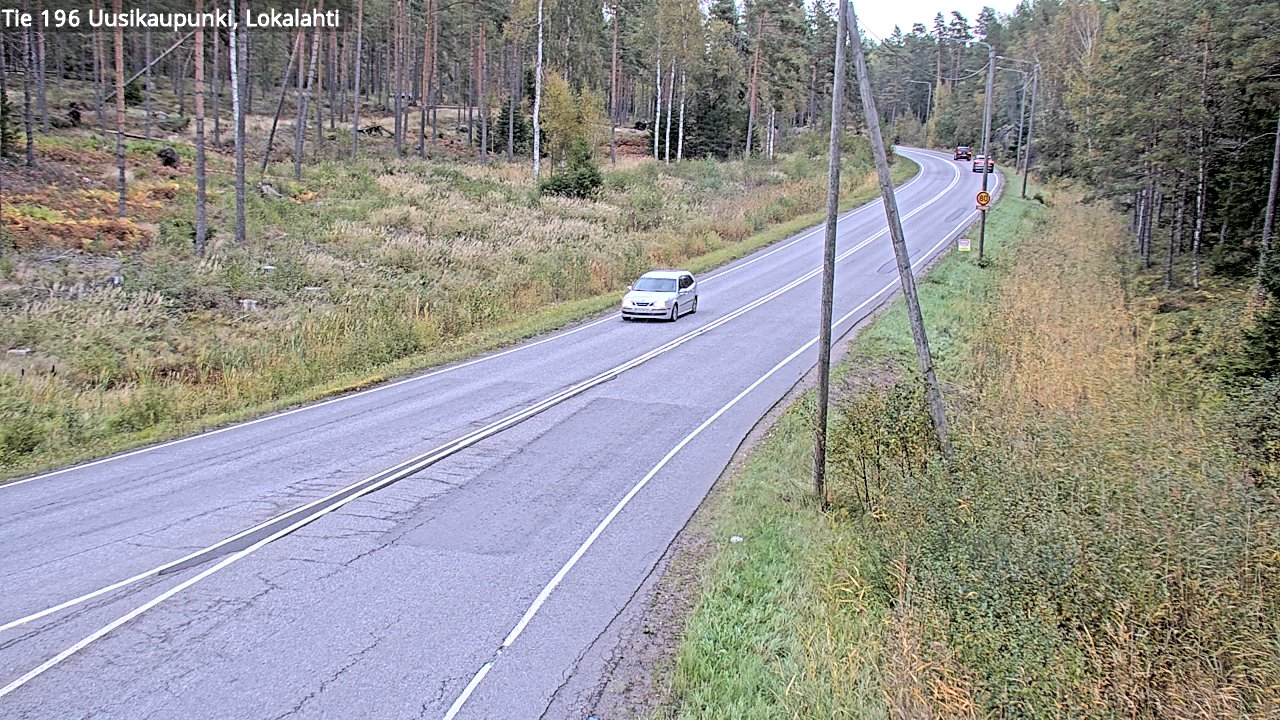 Kelikamerat Kuva Tie 196 Uusikaupunki, Lokalahti, Uusikaupunki, Varsinais-Suomi