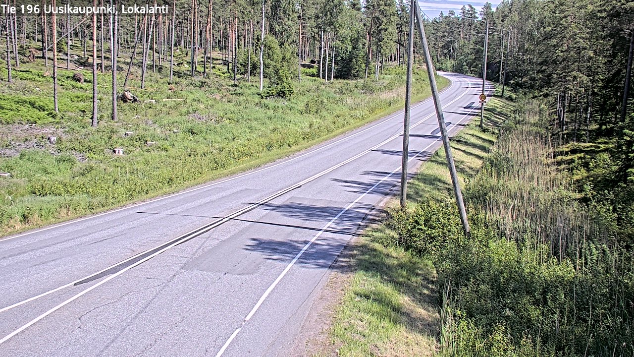 Kelikamerat Kuva Tie 196 Uusikaupunki, Lokalahti, Uusikaupunki, Varsinais-Suomi