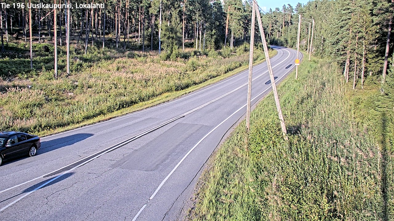 Kelikamerat Kuva Tie 196 Uusikaupunki, Lokalahti, Uusikaupunki, Varsinais-Suomi