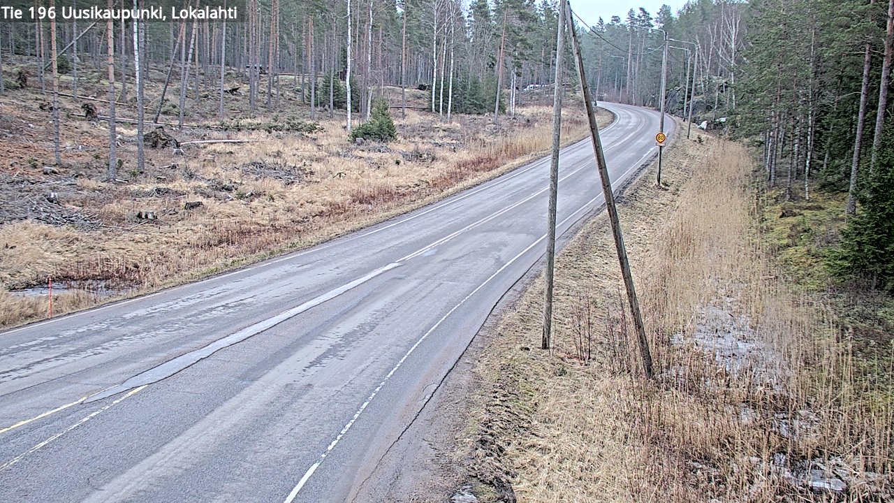 Kelikamerat Kuva Tie 196 Uusikaupunki, Lokalahti, Uusikaupunki, Varsinais-Suomi