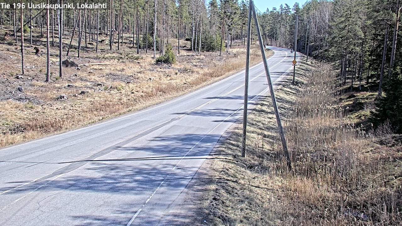 Kelikamerat Kuva Tie 196 Uusikaupunki, Lokalahti, Uusikaupunki, Varsinais-Suomi