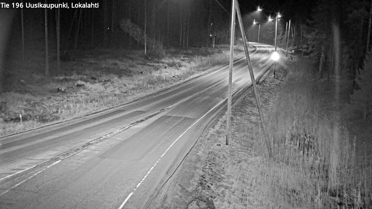 Kelikamerat Kuva Tie 196 Uusikaupunki, Lokalahti, Uusikaupunki, Varsinais-Suomi