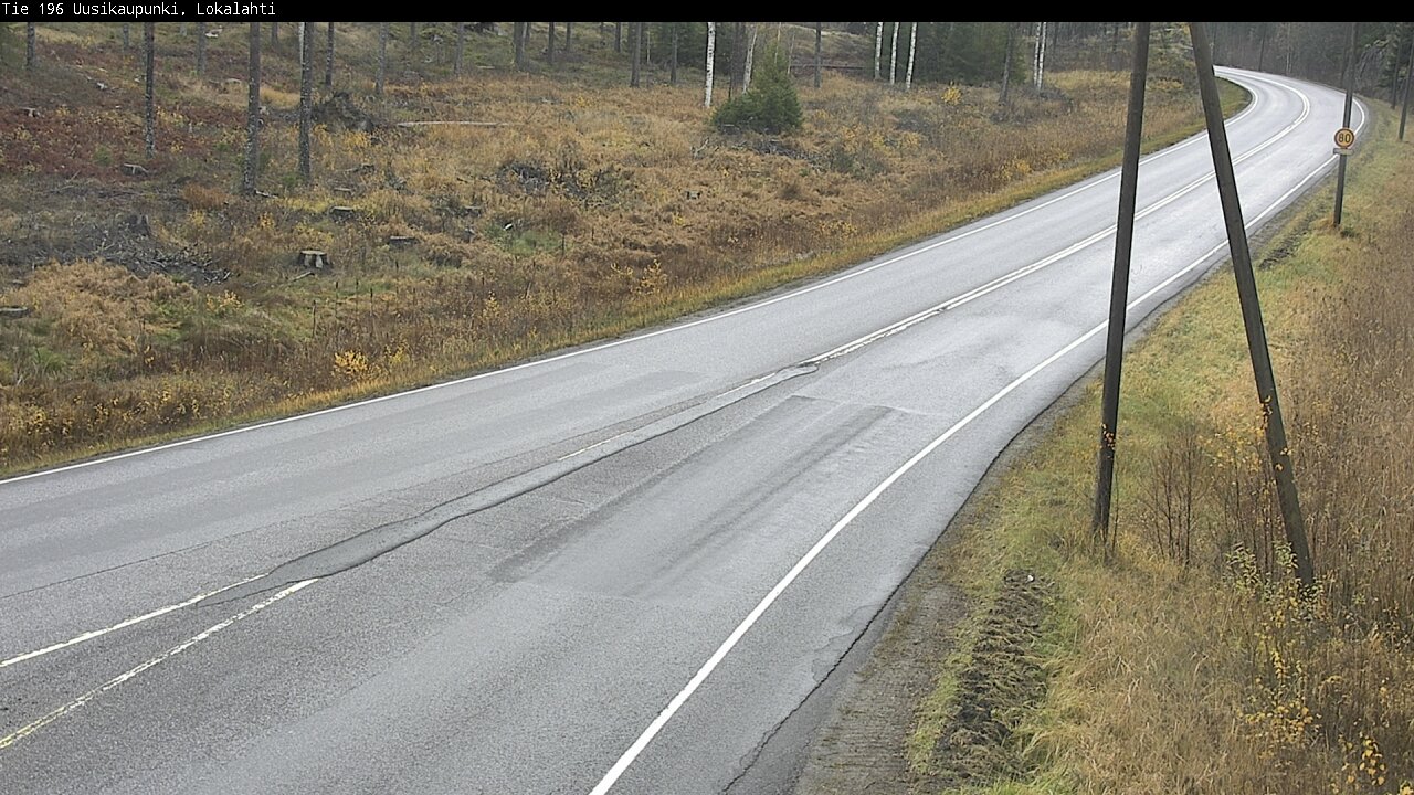 Kelikamerat Kuva Tie 196 Uusikaupunki, Lokalahti, Uusikaupunki, Varsinais-Suomi