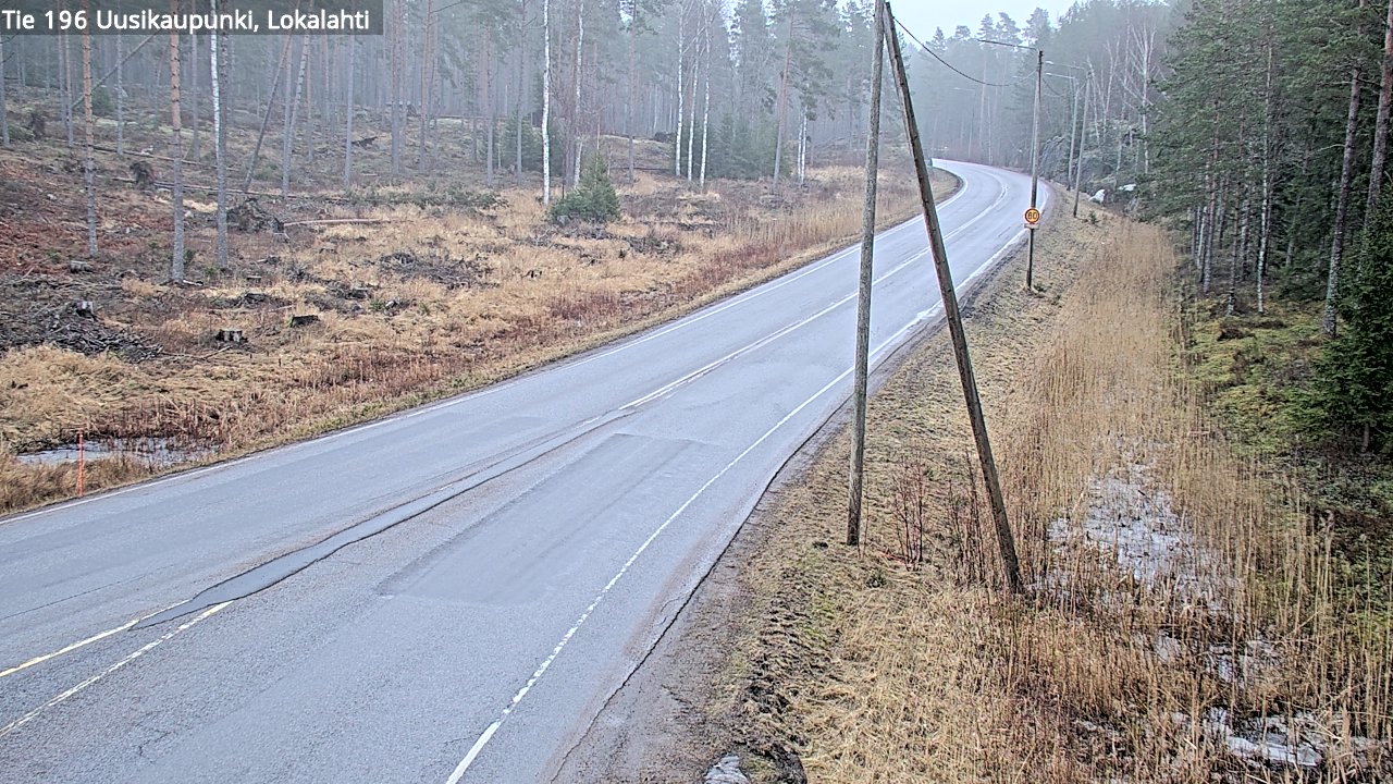 Kelikamerat Kuva Tie 196 Uusikaupunki, Lokalahti, Uusikaupunki, Varsinais-Suomi