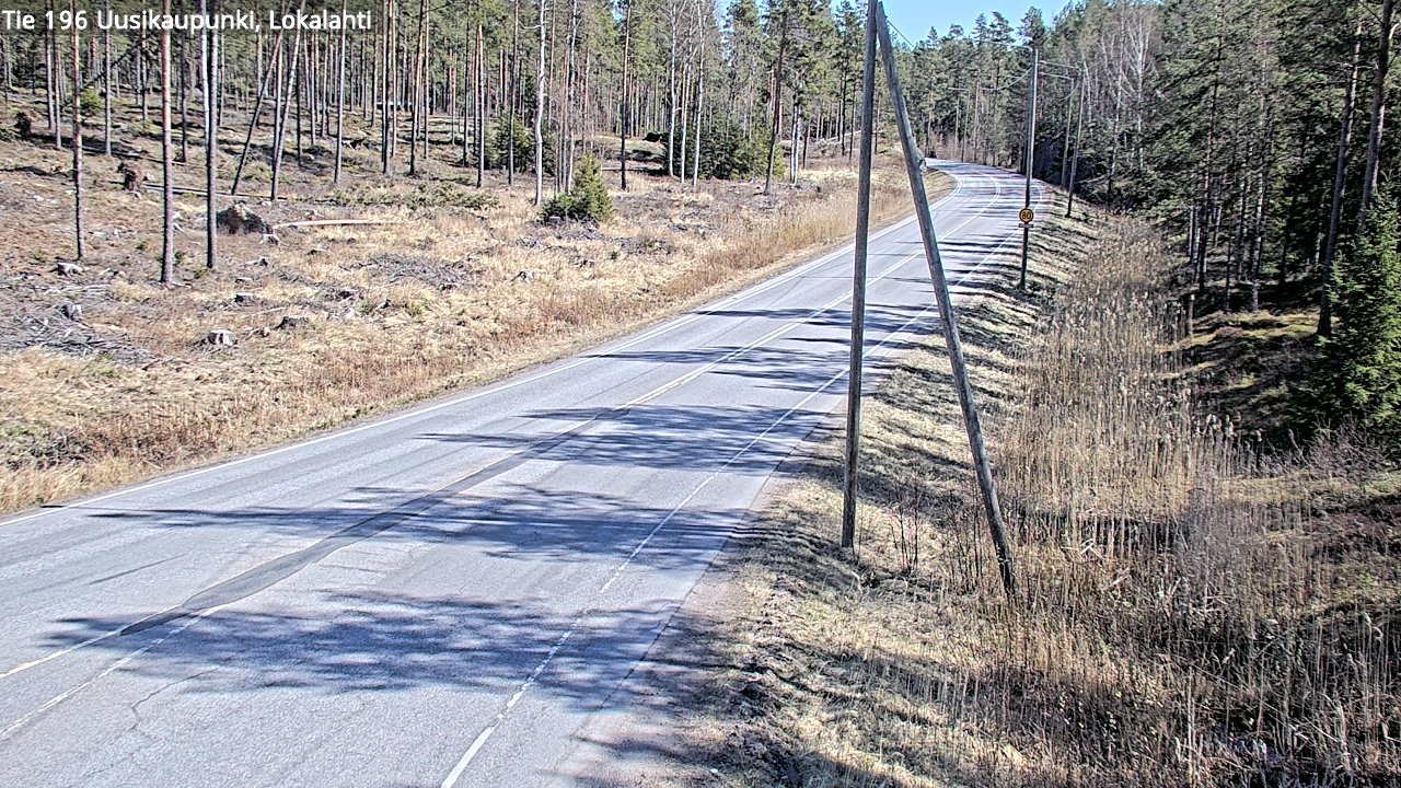 Kelikamerat Kuva Tie 196 Uusikaupunki, Lokalahti, Uusikaupunki, Varsinais-Suomi
