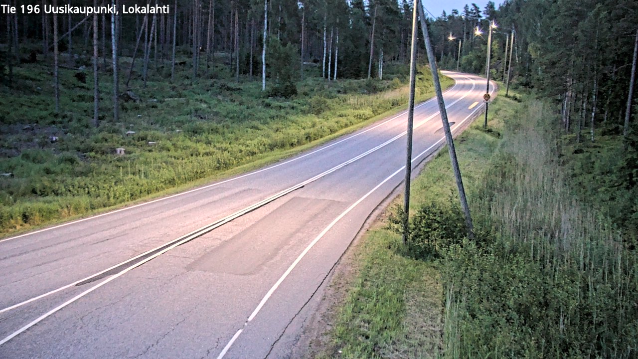 Kelikamerat Kuva Tie 196 Uusikaupunki, Lokalahti, Uusikaupunki, Varsinais-Suomi
