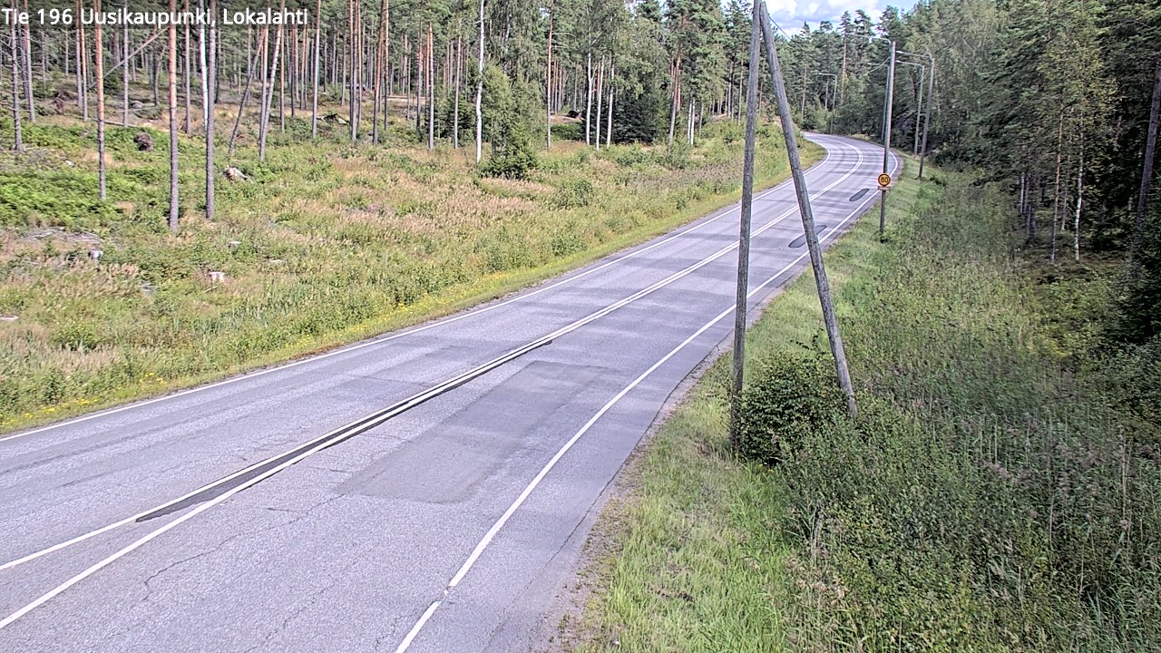Kelikamerat Kuva Tie 196 Uusikaupunki, Lokalahti, Uusikaupunki, Varsinais-Suomi