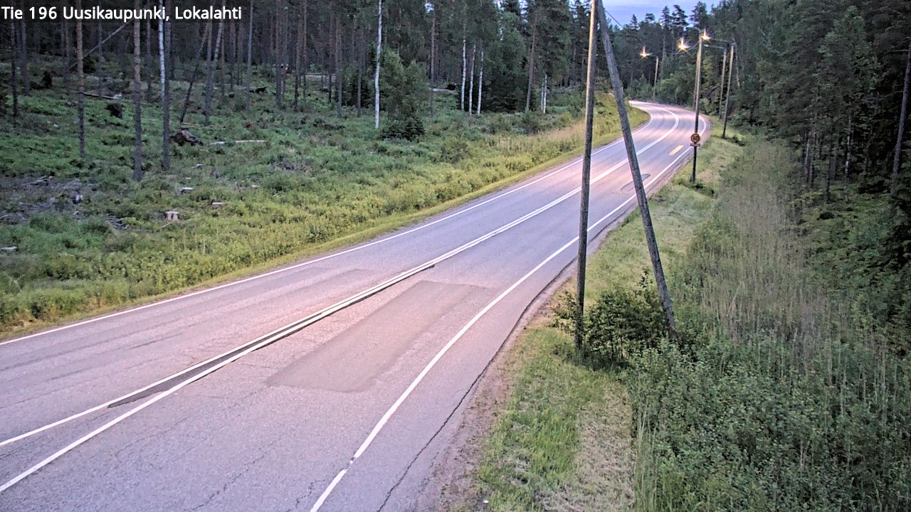 Kelikamerat Kuva Tie 196 Uusikaupunki, Lokalahti, Uusikaupunki, Varsinais-Suomi