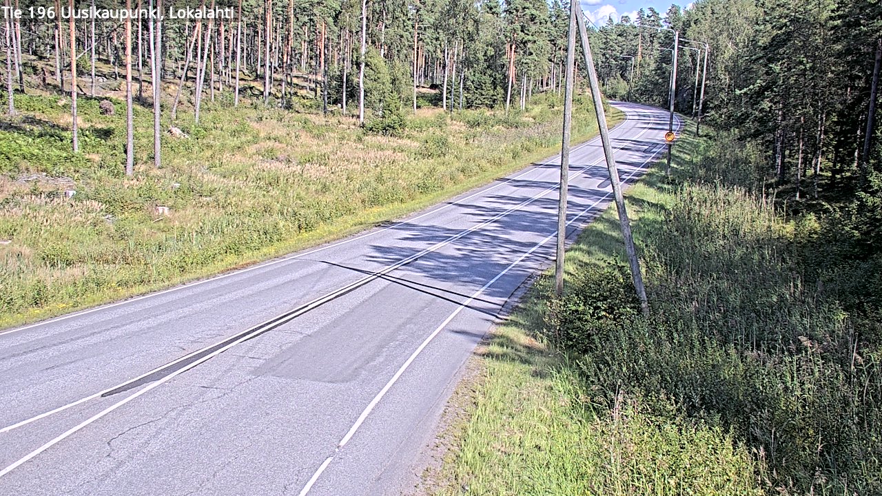 Kelikamerat Kuva Tie 196 Uusikaupunki, Lokalahti, Uusikaupunki, Varsinais-Suomi