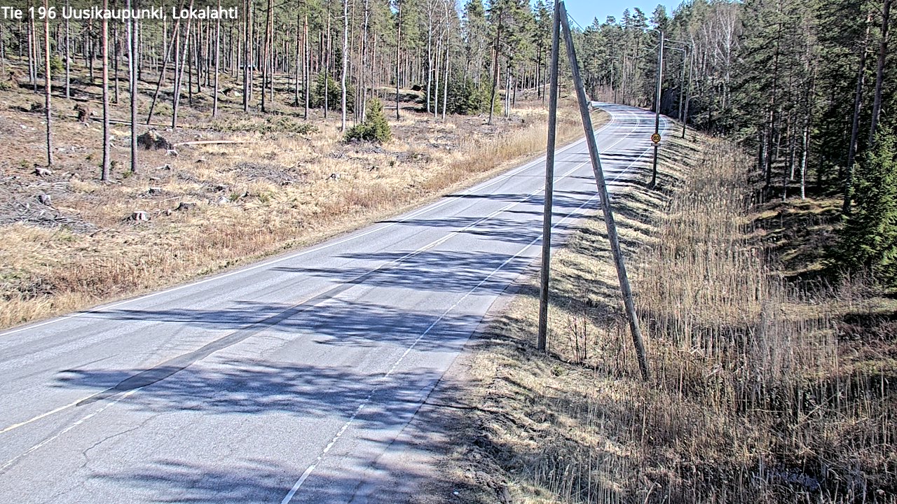 Kelikamerat Kuva Tie 196 Uusikaupunki, Lokalahti, Uusikaupunki, Varsinais-Suomi