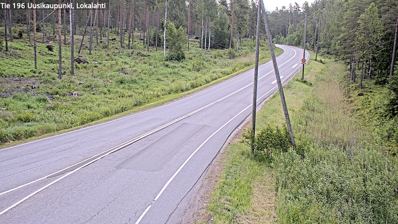 Kelikamerat Kuva Tie 196 Uusikaupunki, Lokalahti, Uusikaupunki, Varsinais-Suomi