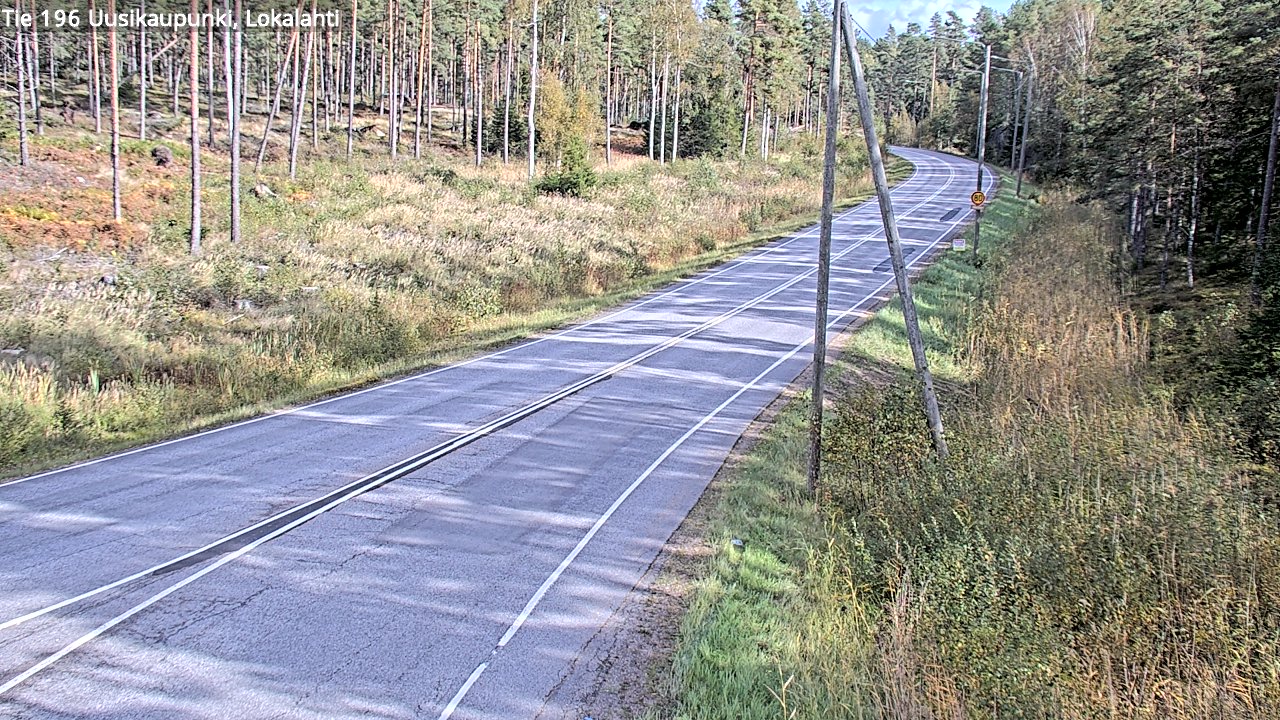 Kelikamerat Kuva Tie 196 Uusikaupunki, Lokalahti, Uusikaupunki, Varsinais-Suomi